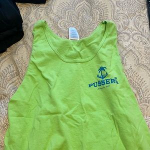 Pussers restaurant tank top